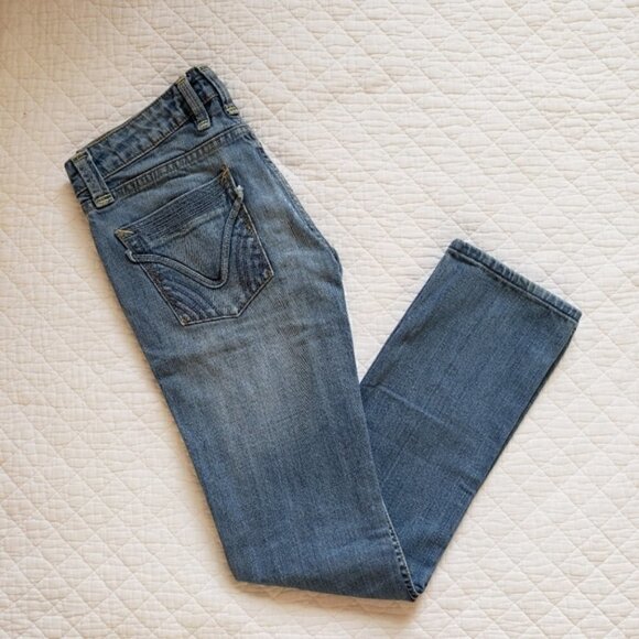 Tavertini So Jeans Tracy Straight Leg Jeans, 26 - Picture 8 of 12